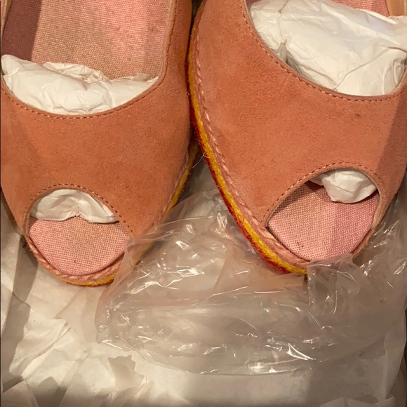 Beautiful Chiara Scura Wedge Pink Suede Size 39 - Picture 5 of 5